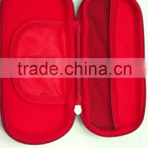 2016OEM Easy Carrying Small PU Earphone Accessory Waterproof EVA Earphone Case / Bag / Box With Mesh Pocket thumbnail-2