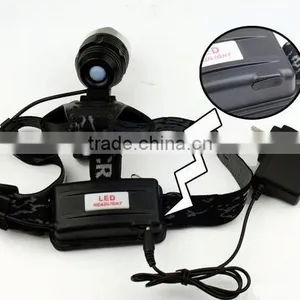 T80 Multifunction High Power Led Headlamp 10w Xml t6 Rechargeable 400 Lumen Headlamp Headlight thumbnail-5