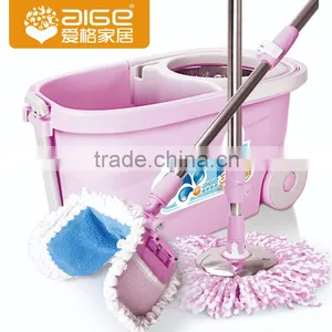 2015 New Hot Selling 360 Easy Life Plastic Magic Double Spin Magic Mop thumbnail-3