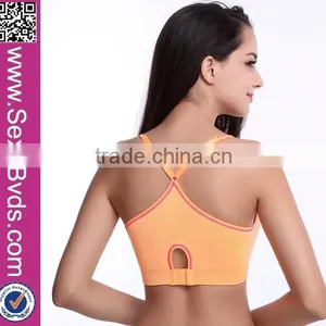 2015 New Hot Sexy Top Quality Bodybuilding Sport Bra Fitness Wholesale thumbnail-4