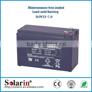 Small Systerm High Power Solar dc Power System 12v 7.5ah Ups Batteries thumbnail-1