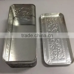 0101-Wholesale Rectangle Nostalgic Metal Tin Box/candy Box/watch Box thumbnail-2