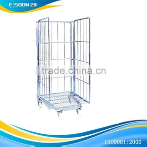 Library Steel Pallet Show Cage Rack Trolley thumbnail-2