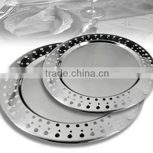Stainless Steel Charger Plate / Platzteller Edelstahl thumbnail-1