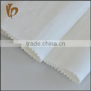 Dobby Woven Bleached Plain Linen Fabric thumbnail-6