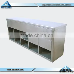 2014 HOT Sale Stainless Steel Shoe Display Cabinet thumbnail-1