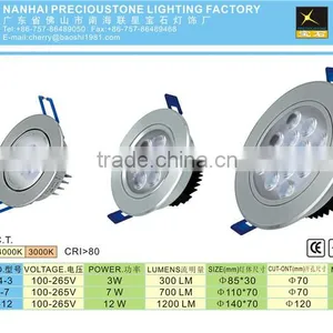 Ce, Rohs Approved 3 Years Warrenty 2500 Lux Dimmable 10W Led Spotlight thumbnail-6