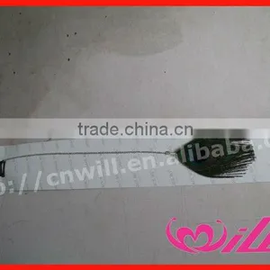 Natural Peacock Feather Clip In Hair Extensions thumbnail-1