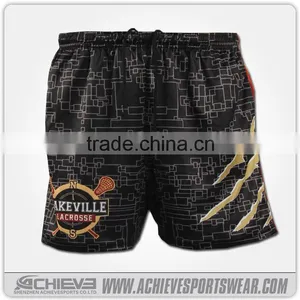 Personal Design Rugby Unifrom Sublimation Custom Rugby Shorts thumbnail-1