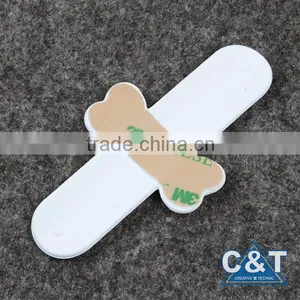 C&T 2-in-1 Silicone Adhesive 3M Sticky Wallet Card ID Holder For Smart Phone Quality Choice thumbnail-6
