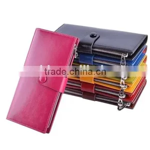 Premium Quality Large Capacity Slim Leather Wallet for Women thumbnail-5