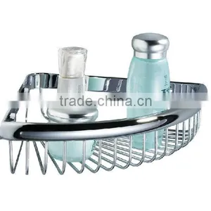 Single Tier Metal Hanging Bathroom Shower Caddy thumbnail-1