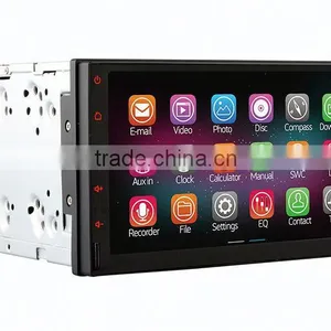 DDR3 2G Newest Quad Core RK3188 1.6GHz Android 4.4 & Android 5.1 Universal Touch Panel Car GPS Navigation Support DVR HD thumbnail-4
