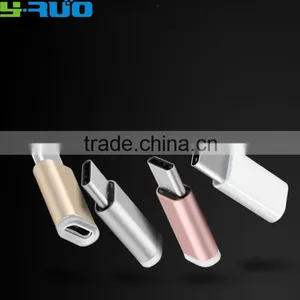 Free Sample USB-C to Micro USB Adapter for Nexus 5X, 6P, OnePlus 2, With 56k Resistor; Meet USB 3.1 Type C Standard thumbnail-3