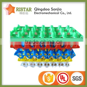 30 Holes Plastic Egg Tray for Packing and Transportation 30*30*5 cm Plastic Egg Tray for Sale thumbnail-1
