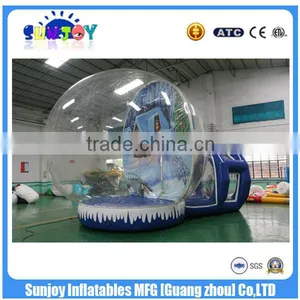 New Christmas Product Inflatable Snow Ball Kids Snow Globe For Advertising thumbnail-5