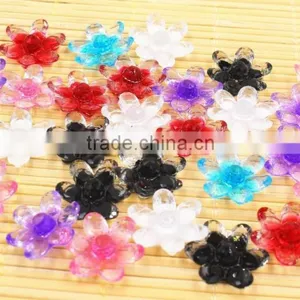 Resin Flower Shinine Flower for Hair Clothes Jewelry Accessaries thumbnail-5