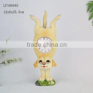 Resin Dog Shap Clock Crafts thumbnail-2