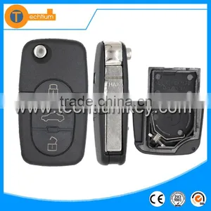 With 1616 Battery Place Folding Flip Remote Car Key Shell Cover House Case Blank Key for VW Polo 2013 Passat b5 B6 Golf 4 5 Bora thumbnail-1