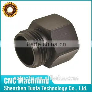 Cnc Lathe Parts Knurled Nuts Machined Communication Parts thumbnail-2