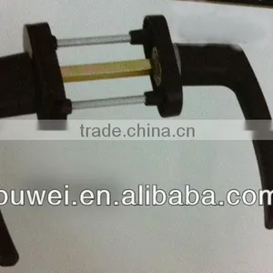 90110323 Zinc Alloy Pair of Handles With Button for Outward Opening Door & Window thumbnail-1