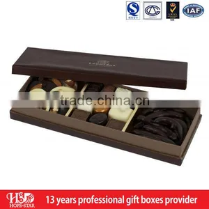 2015 Latest Design Top Quality Wedding Invitation Fancy Wooden Chocolate Box thumbnail-1