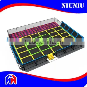 Indoor Kids Trampoline With Ball Play Area thumbnail-2