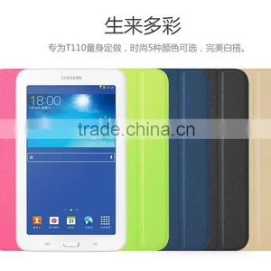 Gold Beach Series Lether Case for Samsung T110/ Case Cover for Samsung T110 thumbnail-1
