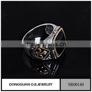 Classic Men's Jewelry Ring Stainless Steel Jewelry/men's Wedding Skull Ring thumbnail-3