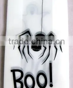 Beautiful Printed Halloween Treat or Trick Plastic Loot Bags thumbnail-4