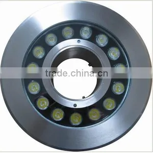 Stainless Steel Big Power 80mm Inner Diameter Fountain Pool Light Recessed Led Lights thumbnail-1