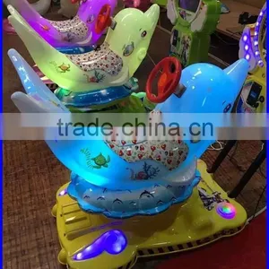 Fairground Equipment Kiddie Ride Swing Machine Rocking Coin Machine Blowing Bubbles thumbnail-1