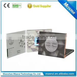 2.8 " Lcd Screen Video Greeting Card Video Brochure TV in a Card thumbnail-1