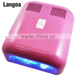 36w uv Led Nail Lamp Machine Timer Fuse + 4 x 9w Bulbs thumbnail-4