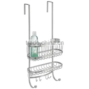 Metal Chrome Bathroom Rack Shower Caddy thumbnail-1