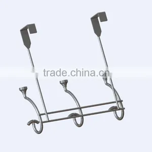Manufactory OEM Service Provided Metal Over the Door Clothes Hanging Hooks thumbnail-3