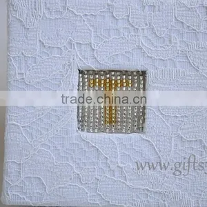 Handmade Elegant Wedding Ring Box With Beaded Name Plate of T thumbnail-1