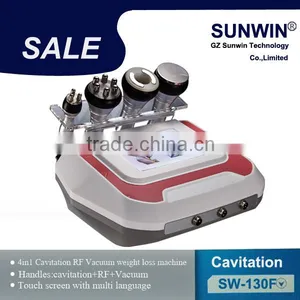 2015 Hot Sale Portable Ultrasonic Vacuum Cavitation Body Slimming Machine RF Slimming Beauty Machine SW-130F Fat Cavitation Machine thumbnail-1