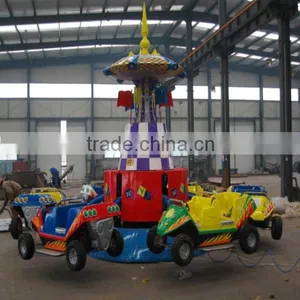 Crazy Flying Car Rides Swing Flying Car Rides Amusement Children Games thumbnail-4