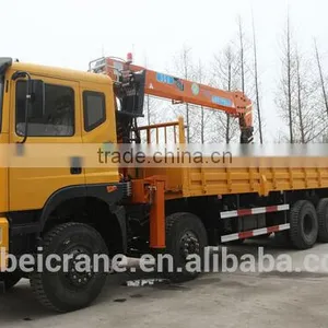 8ton Crane With Telescope Arms, SQ8S4, Hydraulic Crane on Truck. thumbnail-5