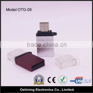 USB 2.0 Interface Type Pendrive and 8-16G,64GB, 32GB,8GB,16GB Capacity Otg Usb Flash Drive (otg-09) thumbnail-1