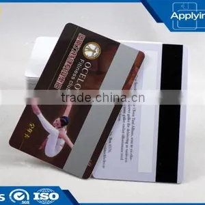 Contact Membership Card Pvc Smart Vip Card Pvc Magnetic Card for Fitness Club thumbnail-1