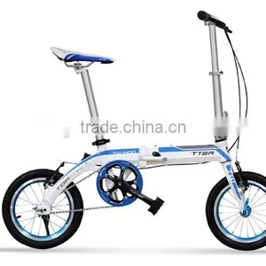 14" Foldable Bicycle Mini Bikes 9.5KG Suitable for Ladies and Children thumbnail-1
