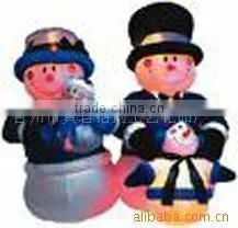 Inflatable Snowman Family thumbnail-1