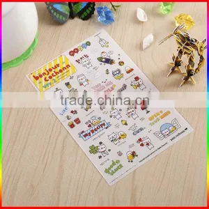 Fashion Promotion Pvc Stickers for Children School Label Design Printing Adhesive Name Cartoon Label thumbnail-2