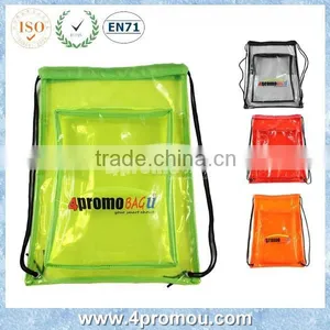 Double Pockets PVC & EVA Drawstring Bag thumbnail-1
