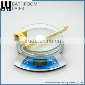 Simple Buy From China Zinc Alloy Gold Finishing Bathroom Accessories Wall Mounted Toilet Paper Holder thumbnail-5