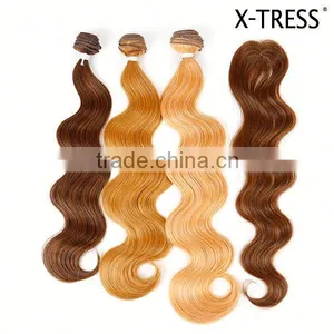 New Products Custom Design Synthetic Hair Extension Directly Sale thumbnail-1