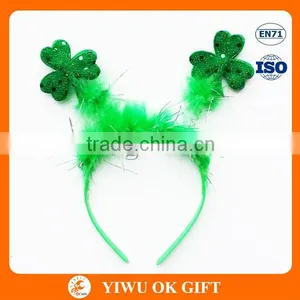 Party Suppliers Promotional St Patrick's Day Shamrock Headband thumbnail-1