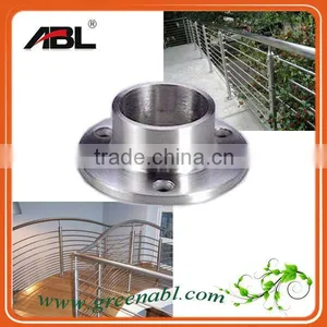 High Quality Wall Mounted SS Railing Base thumbnail-2